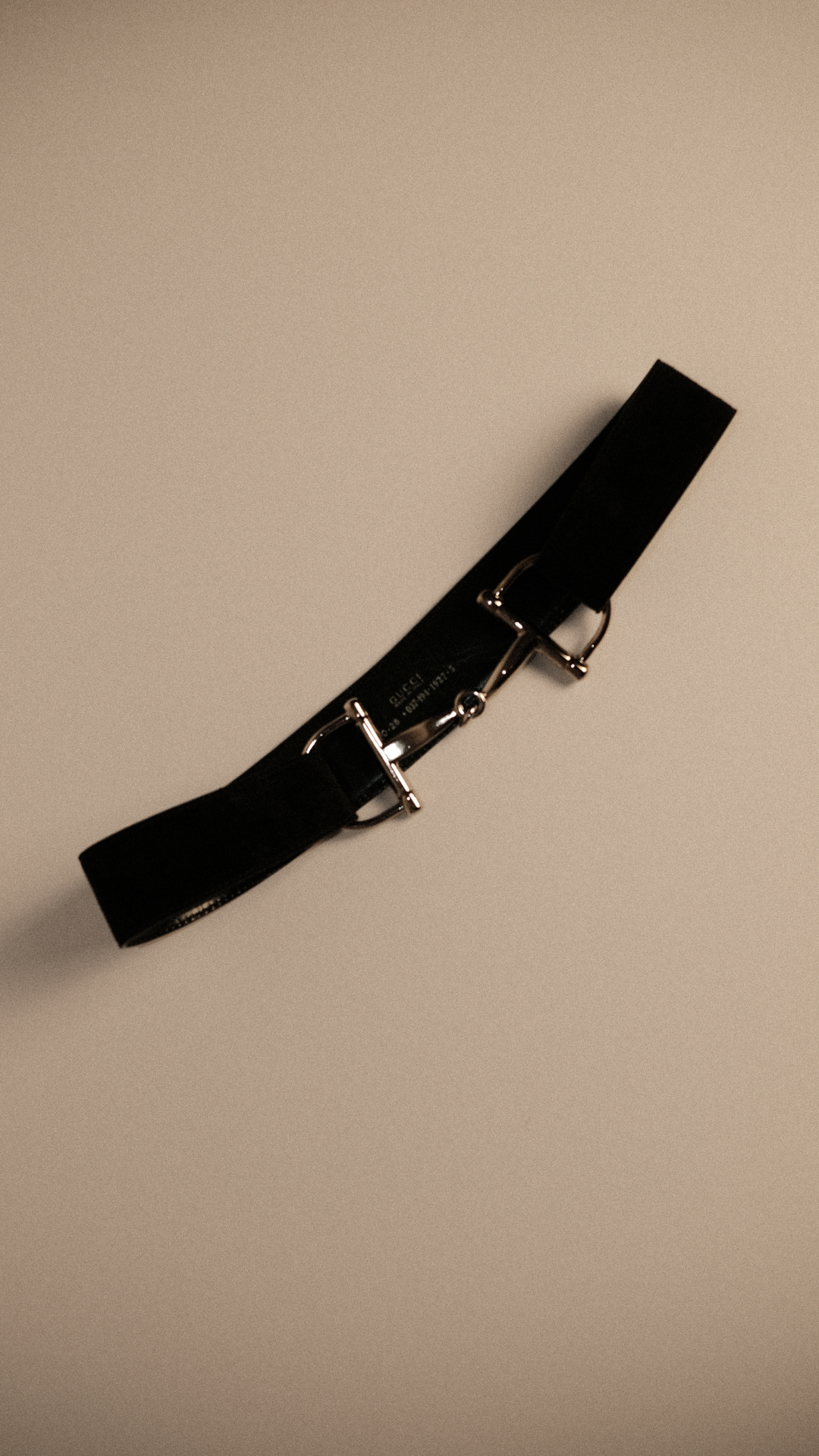 Gucci F/W 1995 horsebit belt