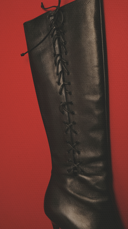 Manolo Blahnik Corset Boot EU 38.5