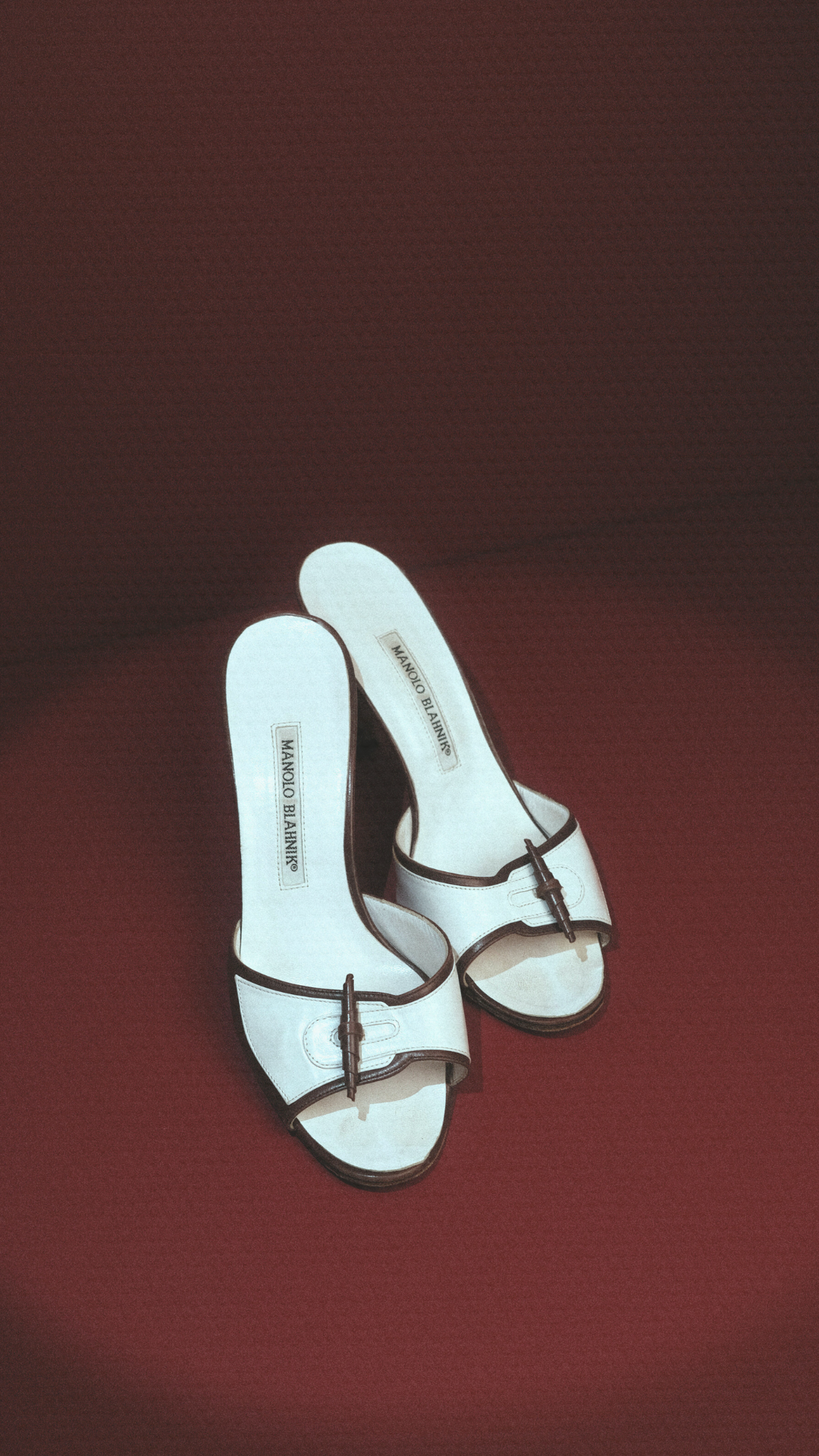 Manolo Blahnik Corkscrew Detail Mule EU 37