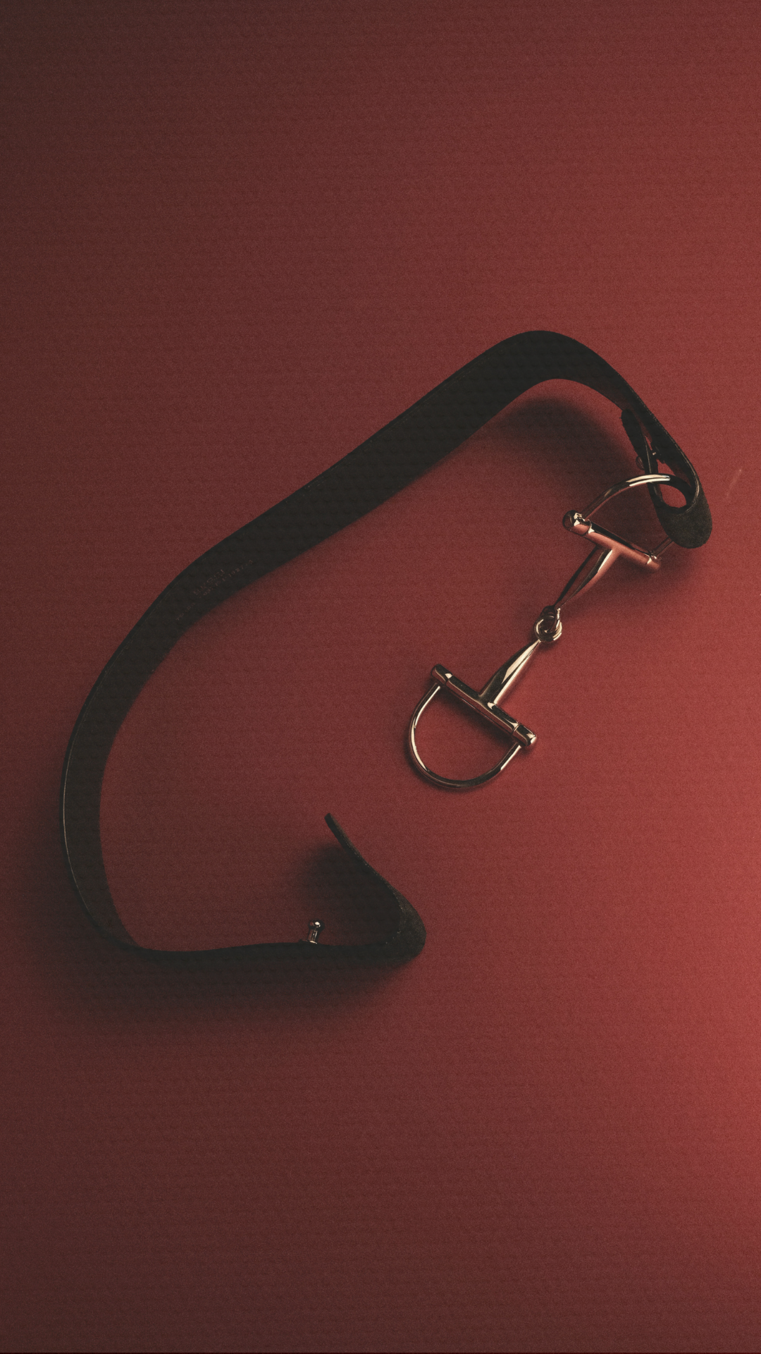 Gucci F/W 1995 horsebit belt