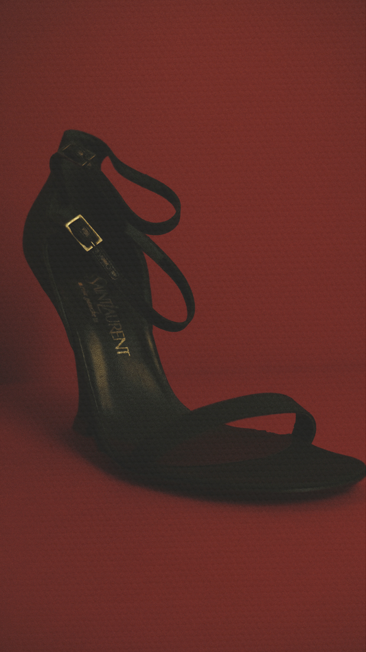 Yves Saint Laurent Strappy Wedge S/S 2001 EU 38.5